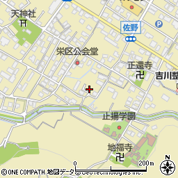 滋賀県東近江市佐野町777-8周辺の地図