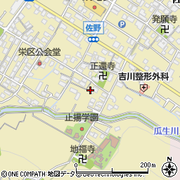 滋賀県東近江市佐野町819周辺の地図