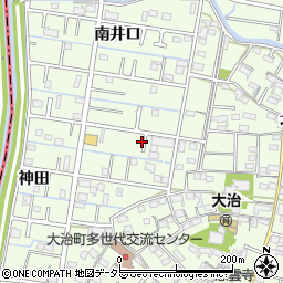 愛知県大治町（海部郡）西條（殿池）周辺の地図