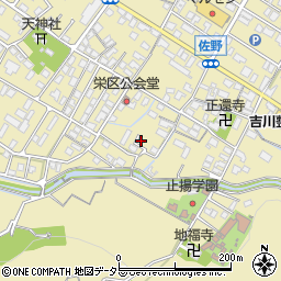 滋賀県東近江市佐野町777-7周辺の地図