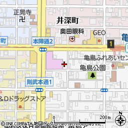 三協株式会社　亀島営業所周辺の地図
