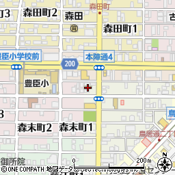 ファミリーマート中村上ノ宮町店周辺の地図