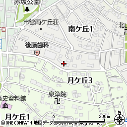 ＭＧ２Ｂ棟周辺の地図