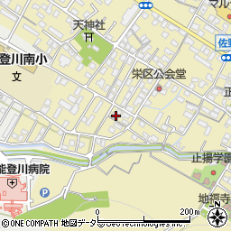 滋賀県東近江市佐野町782-4周辺の地図