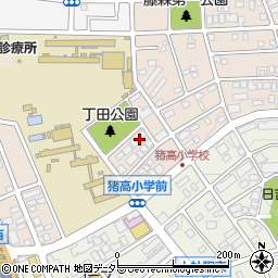 愛知県名古屋市名東区丁田町6周辺の地図