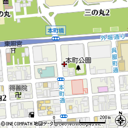 名古屋薬業健保会館周辺の地図