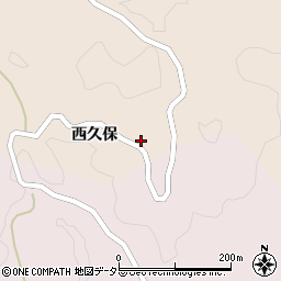 愛知県豊田市上切山町西久保13周辺の地図