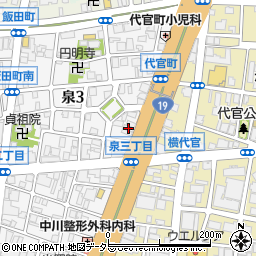 川本清和税理士事務所周辺の地図
