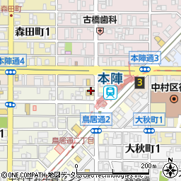 ブックス藤周辺の地図