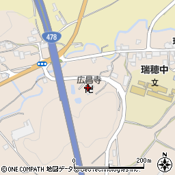 京都府船井郡京丹波町大朴向山周辺の地図
