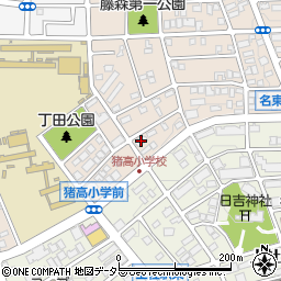 Ａｓａｈｉｎｏ上社周辺の地図