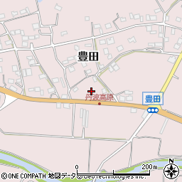 京都府京丹波町（船井郡）豊田周辺の地図