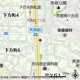 セブンイレブン名古屋天満通店周辺の地図