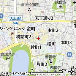 津島ゲストハウス橋詰の家周辺の地図