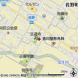 滋賀県東近江市佐野町675周辺の地図