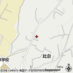 静岡県富士市比奈2524周辺の地図