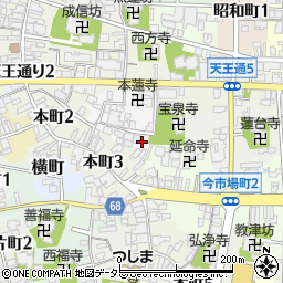 愛知県津島市池麸町39周辺の地図