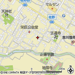 滋賀県東近江市佐野町811周辺の地図