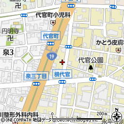 江戸っ子食堂周辺の地図