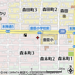 吉川内科周辺の地図