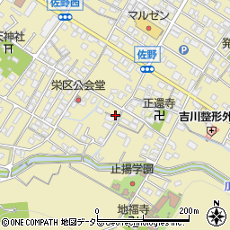 滋賀県東近江市佐野町813-1周辺の地図