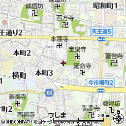 愛知県津島市池麸町40周辺の地図