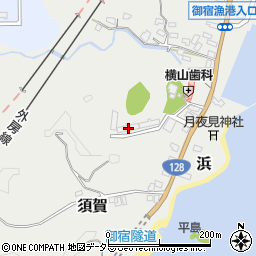 千葉県夷隅郡御宿町浜210-2周辺の地図