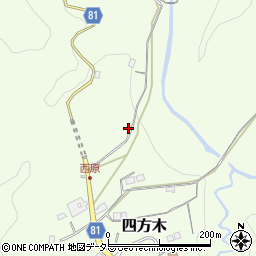 千葉県鴨川市四方木429-6周辺の地図