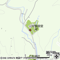 愛知県豊田市猿投町大城4周辺の地図
