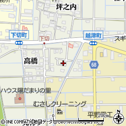 愛知県津島市下切町高橋99周辺の地図