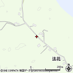 千葉県勝浦市法花414周辺の地図