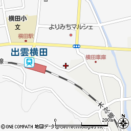 島根県仁多郡奥出雲町横田1016周辺の地図