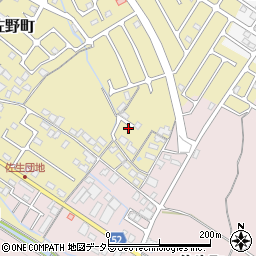 滋賀県東近江市佐野町31周辺の地図
