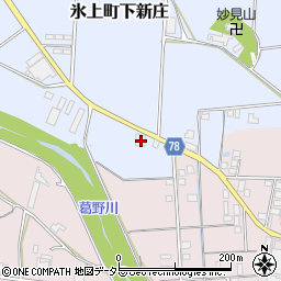 兵庫県丹波市氷上町下新庄674周辺の地図