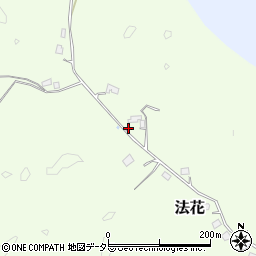 千葉県勝浦市法花412周辺の地図