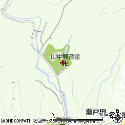 愛知県豊田市猿投町大城7周辺の地図