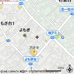 愛知県名古屋市名東区よもぎ台2丁目714周辺の地図