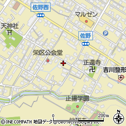 滋賀県東近江市佐野町803周辺の地図