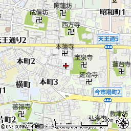 愛知県津島市池麸町12周辺の地図