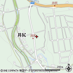 京都府船井郡京丹波町井尻周辺の地図