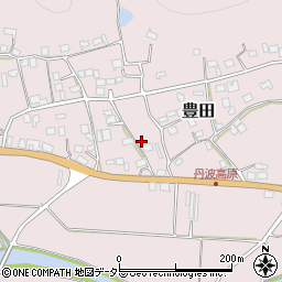 京都府船井郡京丹波町豊田家ノ本108周辺の地図