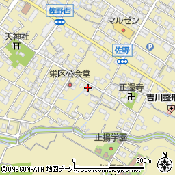 滋賀県東近江市佐野町803-1周辺の地図