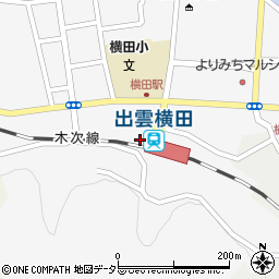 島根県仁多郡奥出雲町横田1022周辺の地図