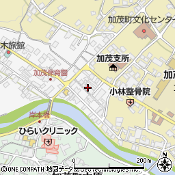 ＪＡつやま加茂支店周辺の地図