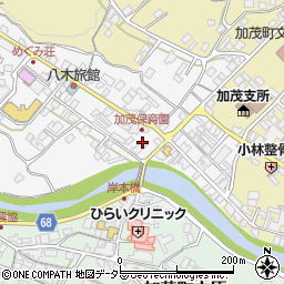 岡山県津山市加茂町小中原34周辺の地図
