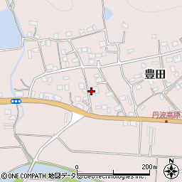 京都府船井郡京丹波町豊田家ノ本60周辺の地図