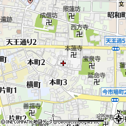 愛知県津島市池麸町16周辺の地図