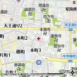愛知県津島市池麸町16周辺の地図