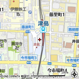 津島駅ステーションビル周辺の地図
