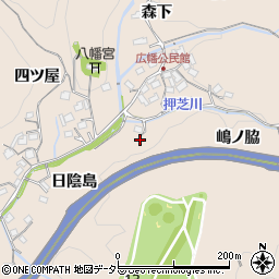 愛知県豊田市広幡町嶋ノ脇周辺の地図